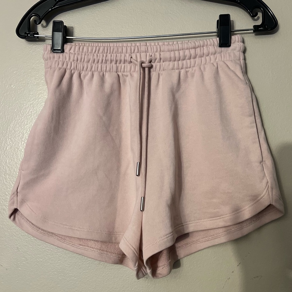 H&M Light Pink Athletic Shorts